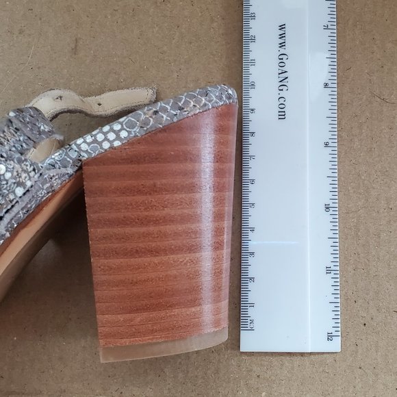 Ariat Two24 silver leather sandals 7.5M - Picture 7 of 7